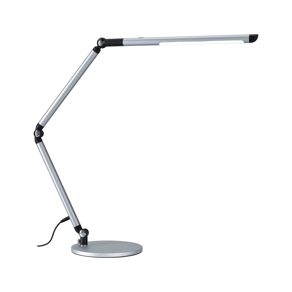 Paulmann LED Schreibtischleuchte FlexBar 3-Step-Dim   White Switch 700lm 9,5W Silber matt