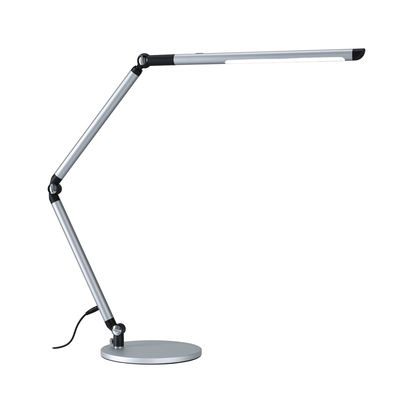 Paulmann LED Schreibtischleuchte FlexBar 3-Step-Dim   White Switch 700lm 9,5W Silber matt