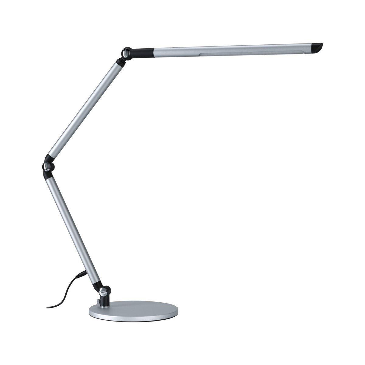 Paulmann LED Schreibtischleuchte FlexBar 3-Step-Dim   White Switch 700lm 9,5W Silber matt