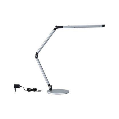 Paulmann LED Schreibtischleuchte FlexBar 3-Step-Dim   White Switch 700lm 9,5W Silber matt