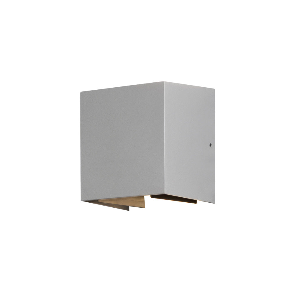 Konstsmide Wandleuchte Cremona High Power LED silbergrau
