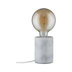 Paulmann Neordic Nordin Tischleuchte max.1x20W E27 Weiß 230V Marmor