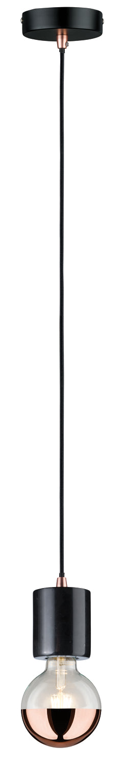 Paulmann Neordic Soa Pendelleuchte max.1x20W E27 Schwarz 230V Marmor