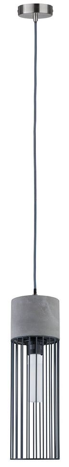 Paulmann Neordic Henja Pendelleuchte max.1x20W E27 Grau/Eisen geb. 230V Beton/Metall  