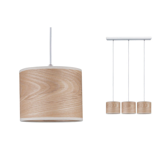 Paulmann Neordic Neta Pendelleuchte max.3x20W E27 Holz/Weiß 230V Holz/Metall