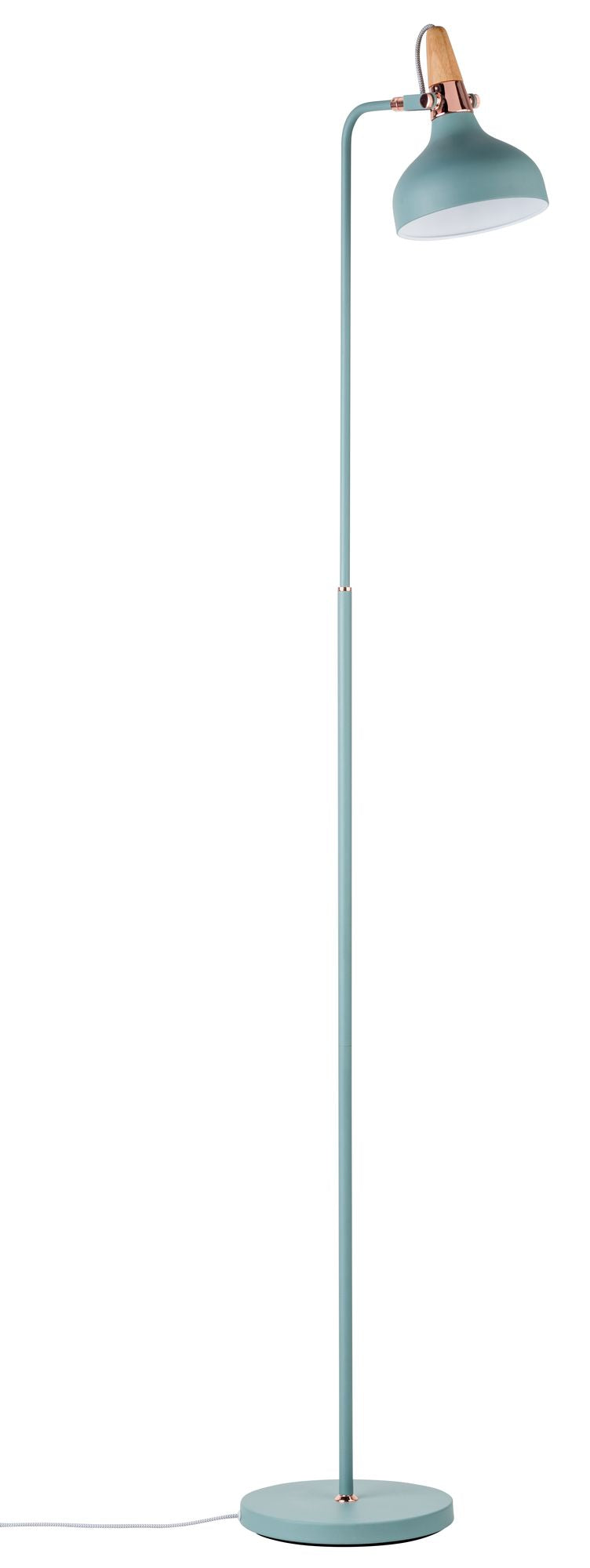 Paulmann Neordic Juna Stehleuchte max.1x20W E14 Softgrün/Kupfer/Holz 230V Metall/Holz  