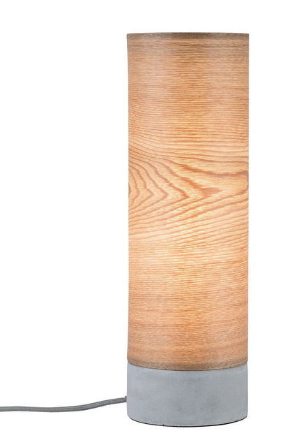 Paulmann Neordic Skadi Tischleuchte max.1x20W E14 Holz/Grau 230V Holz/Beton