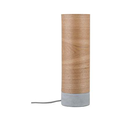 Paulmann Neordic Skadi Tischleuchte max.1x20W E14 Holz/Grau 230V Holz/Beton