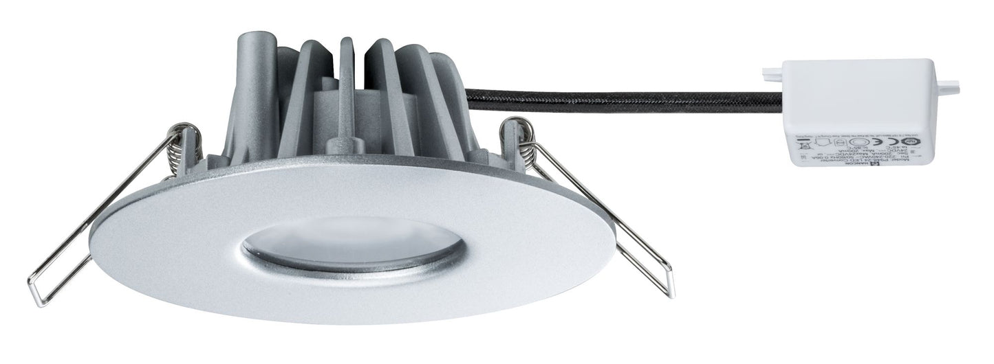 Paulmann Outdoor House EBL IP44 590lm 4000K 4,4W 230V 34° Silber Metall Acryl