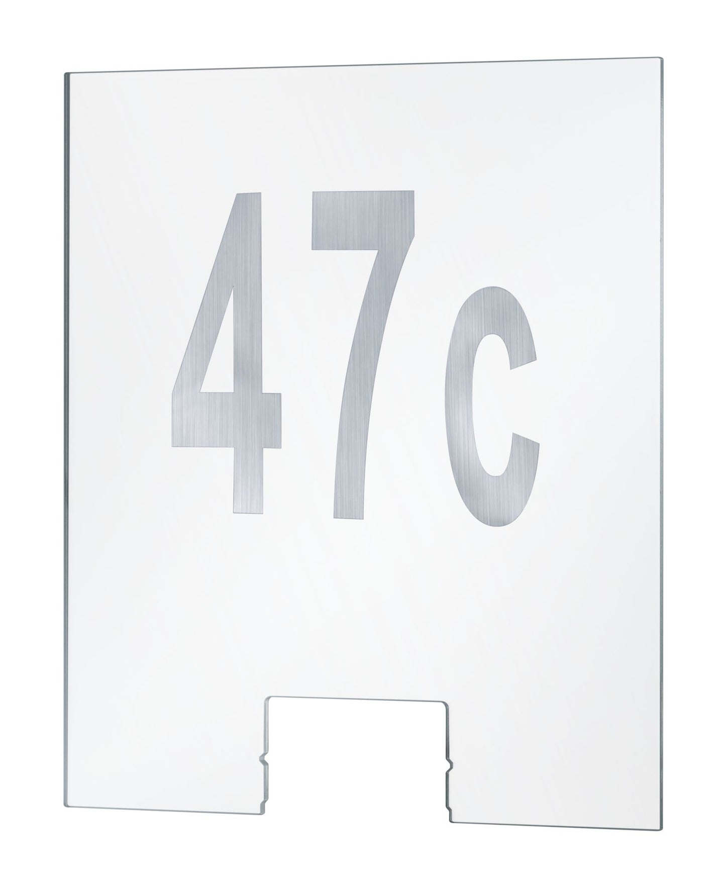 Paulmann Outdoor House Hausnummer Transparent Kunststoff