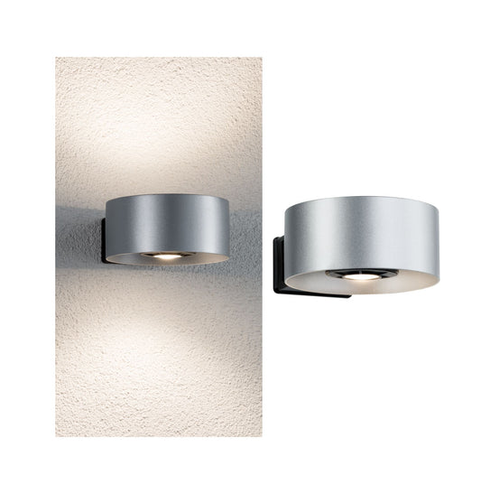 Paulmann Outdoor House Cone IP44 2x510lm 3000K 2x6W 230V 30-90° si Anthrazit Al Acryl