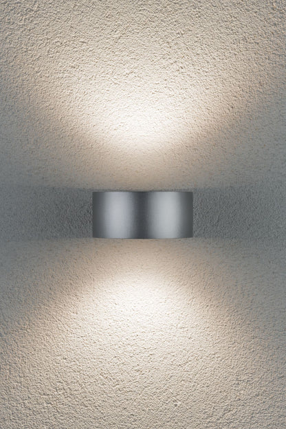 Paulmann Outdoor House Cone IP44 2x510lm 3000K 2x6W 230V 30-90° si Anthrazit Al Acryl