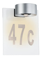 Paulmann Outdoor House Cone IP44 580lm 3000K 8W 230V 30-90° si Anthrazit Al Acryl