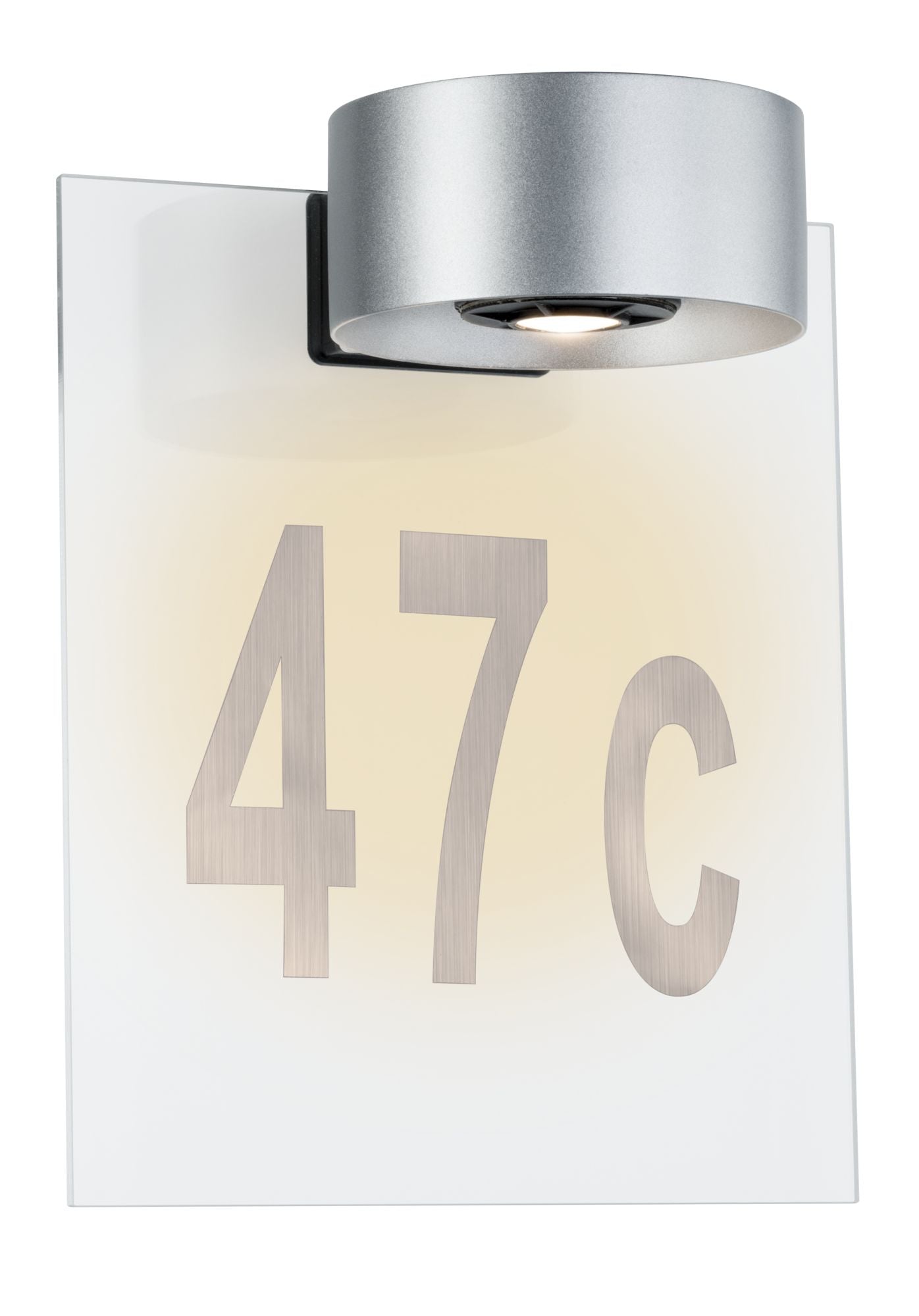 Paulmann Outdoor House Cone IP44 580lm 3000K 8W 230V 30-90° si Anthrazit Al Acryl