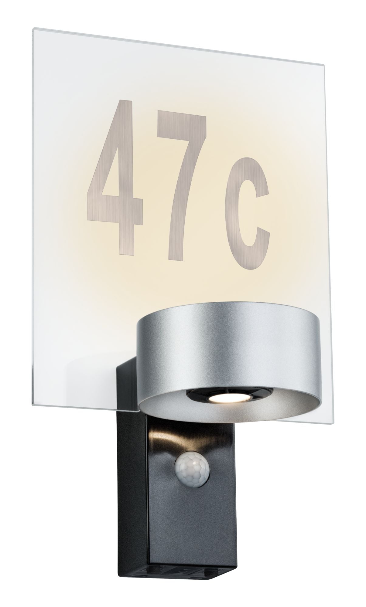 Paulmann Outdoor House Cone IP44 2x510lm 3000K 2x6W 230V 30-90° Si Anthr Al Acryl Bewm