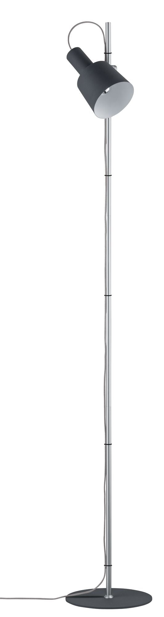 Paulmann Neordic Haldar Stehleuchte max.1x20W E14 Dunkelgrau/Chrom matt 230V Metall