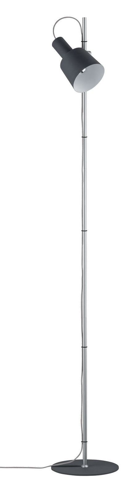 Paulmann Neordic Haldar Stehleuchte max.1x20W E14 Dunkelgrau/Chrom matt 230V Metall