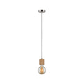 Paulmann Neordic Talin Pendelleuchte max 1x20W E27 Holz/Eisen geb 230V Holz/Metall