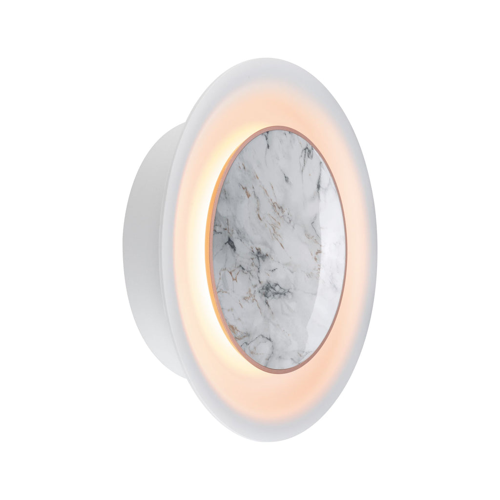 Paulmann Neordic WallCeiling Tiril Wandleuchte LED 6,5W Weiß m/Kupfer 230V Met/Kst