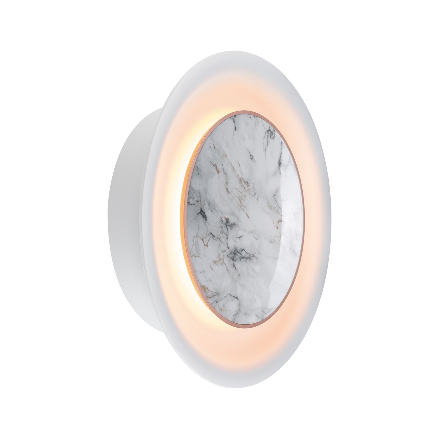 Paulmann Neordic WallCeiling Tiril Wandleuchte LED 6,5W Weiß m/Kupfer 230V Met/Kst