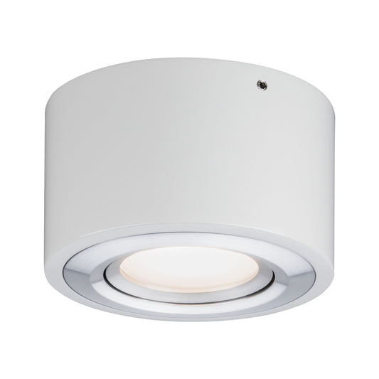 Paulmann WallCeiling Argun LED 1x4,8W Weiß Alu gebürstet 230V Metall
