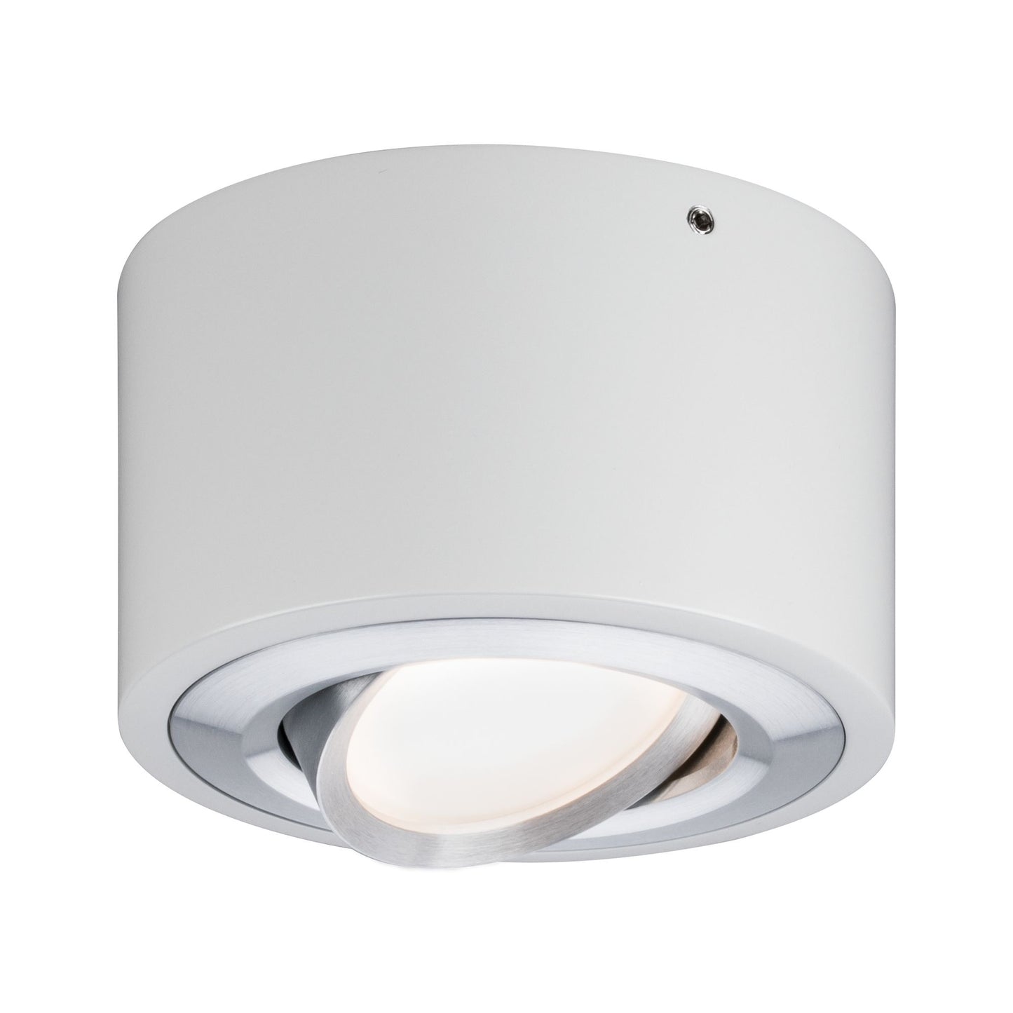 Paulmann WallCeiling Argun LED 1x4,8W Weiß Alu gebürstet 230V Metall