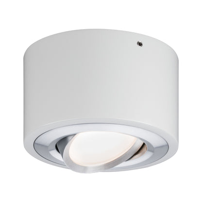 Paulmann WallCeiling Argun LED 1x4,8W Weiß Alu gebürstet 230V Metall
