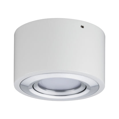 Paulmann WallCeiling Argun LED 1x4,8W Weiß Alu gebürstet 230V Metall