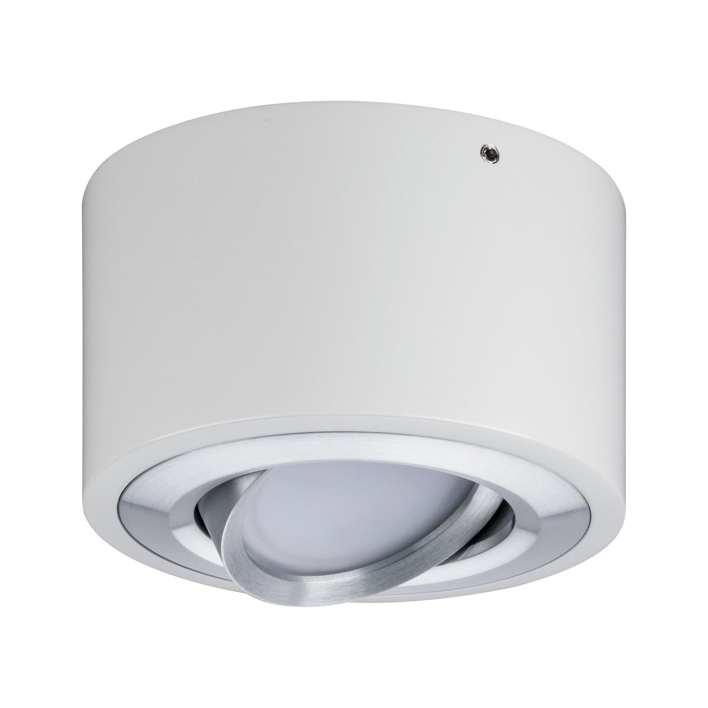 Paulmann WallCeiling Argun LED 1x4,8W Weiß Alu gebürstet 230V Metall
