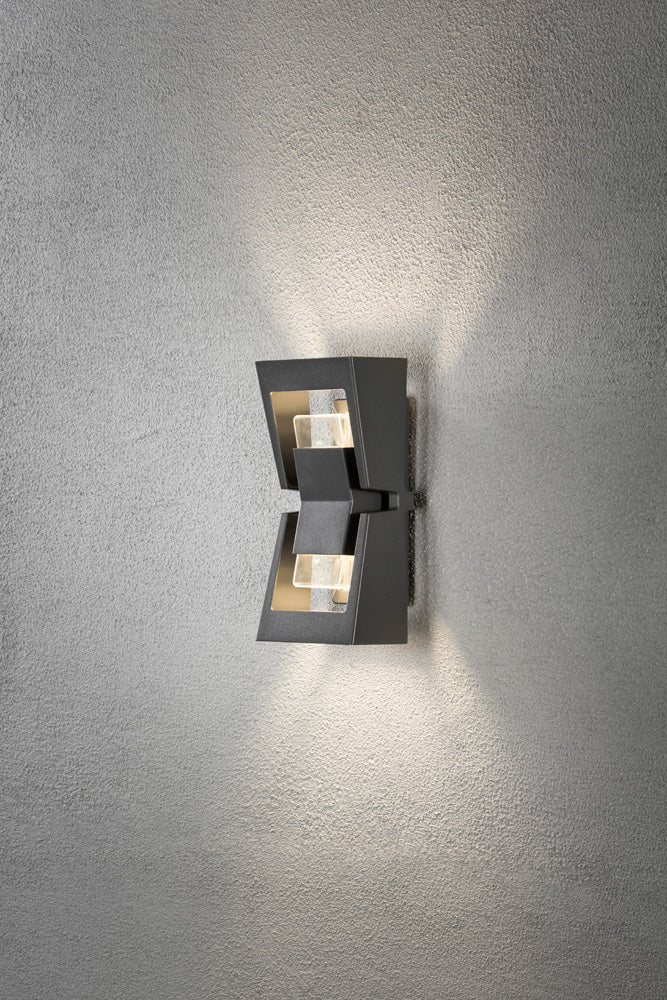 Konstsmide Potenza Wandleuchte antrgazit H-Power LED