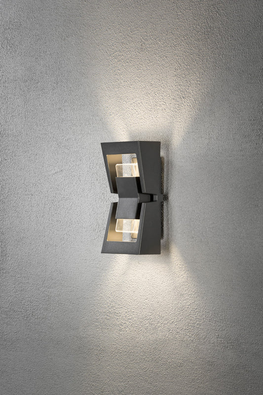 Konstsmide Potenza Wandleuchte antrgazit H-Power LED