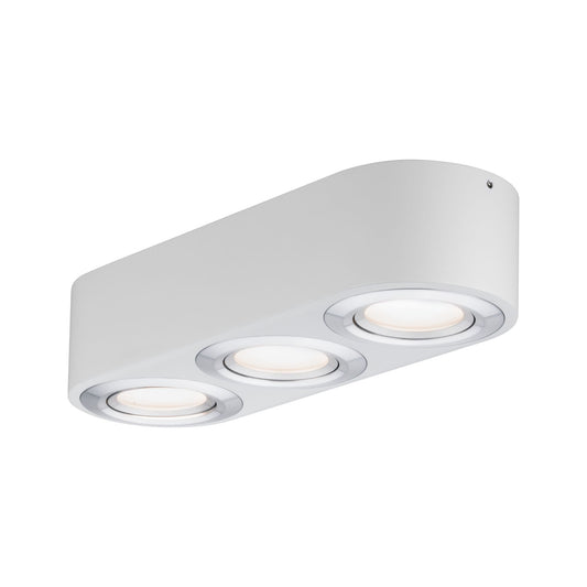 Paulmann WallCeiling Argun LED 3x4,8W Weiß Alu gebürstet 230V Metall