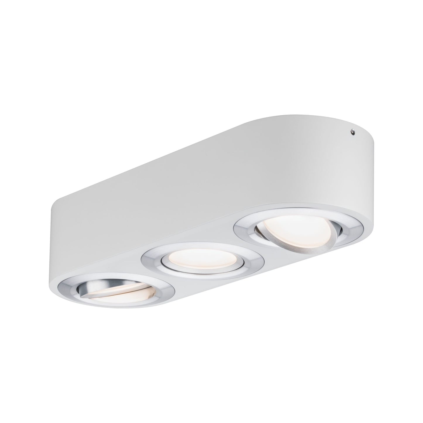 Paulmann WallCeiling Argun LED 3x4,8W Weiß Alu gebürstet 230V Metall