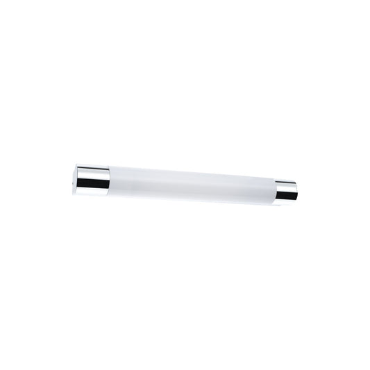 Paulmann WallCeiling Orgon IP44 Steckdose LED 7,5W 440mm Chrom/Weiß 230V Metall/Acryl
