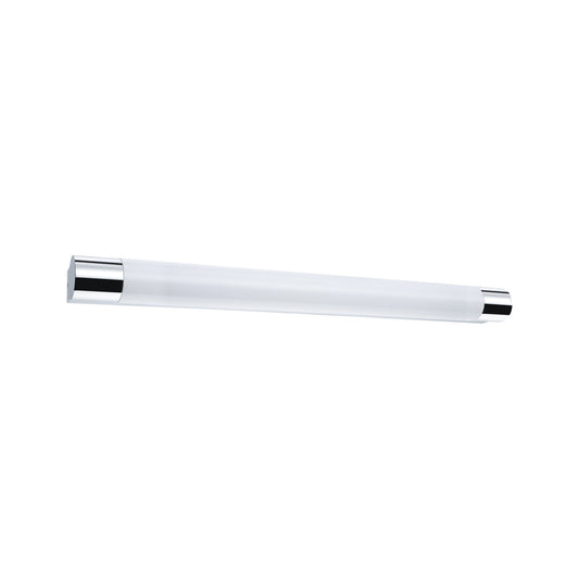 Paulmann WallCeiling Orgon IP44 Steckdose LED 10,5W 700mm Chrom/Weiß 230V Mtl/Acryl