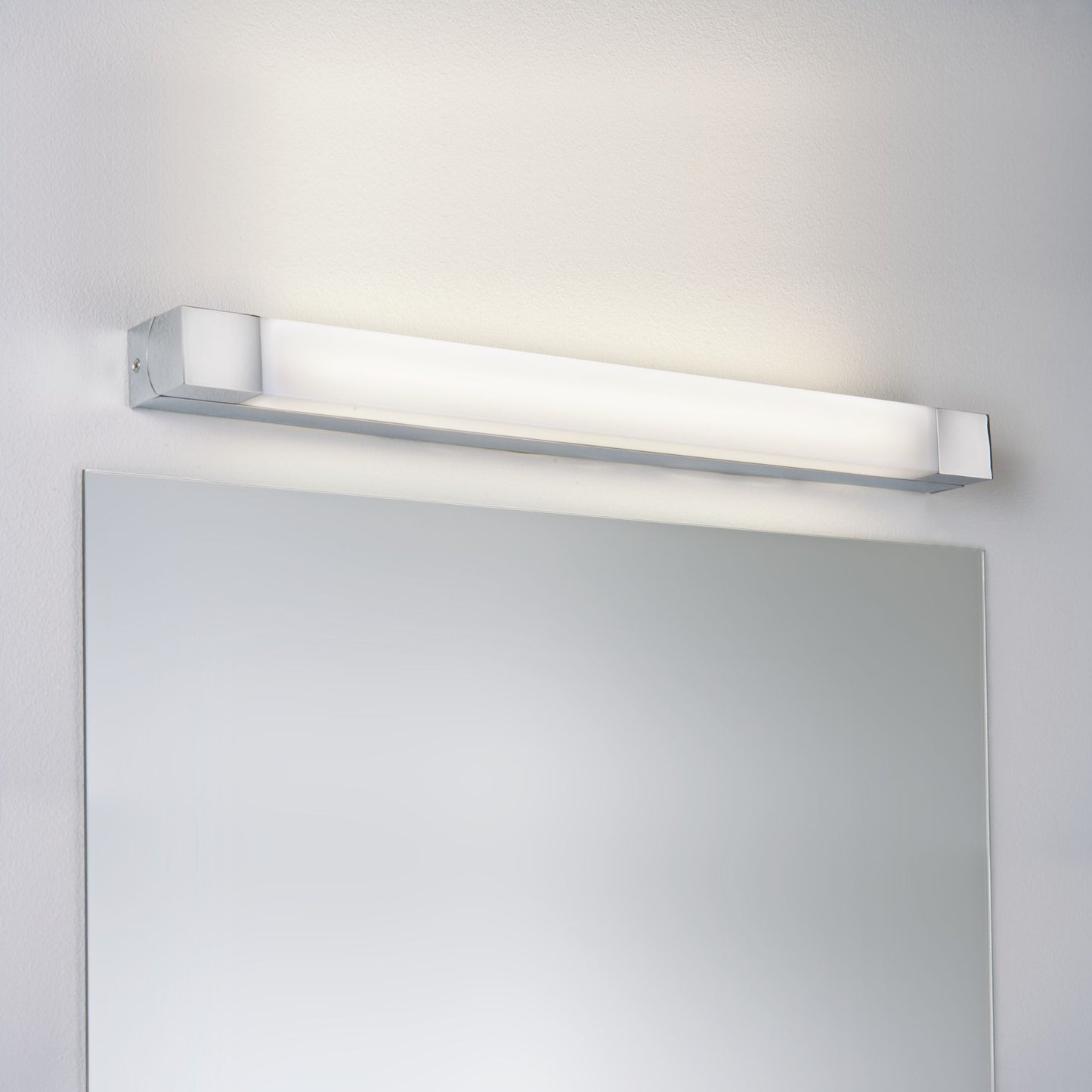 Paulmann WallCeiling Quasar IP44 LED 10,5W 700mm Chrom/Weiß 230V Metall/Acryl