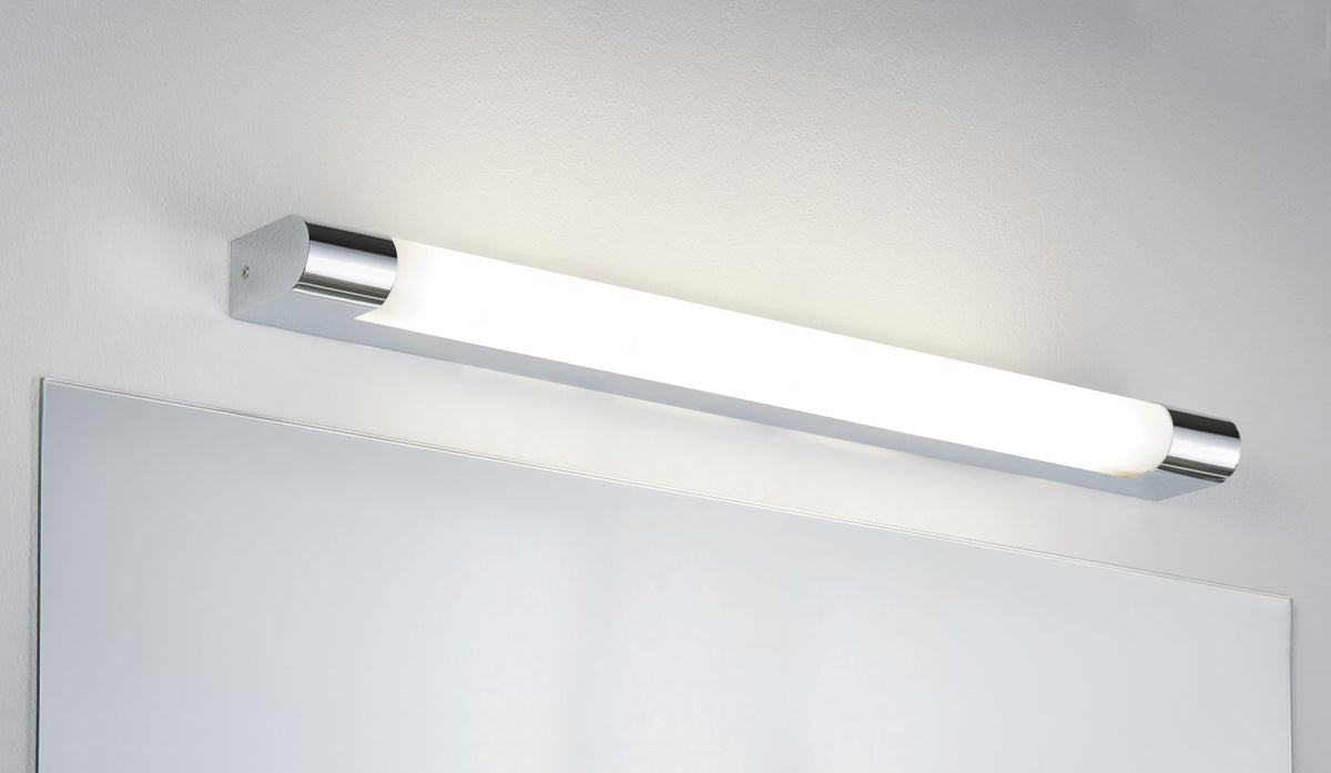 Paulmann WallCeiling Mizar IP44 LED 10,5W 630mm Chrom/Weiß 230V Metall/Acryl