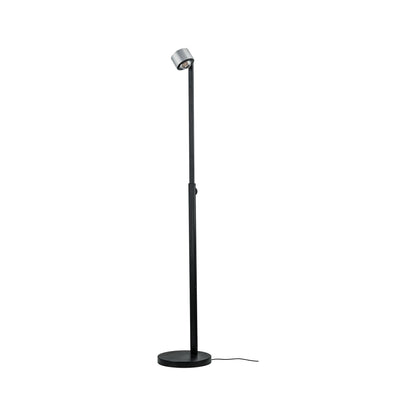 Paulmann Aldan Steh-Leseleuchte dim LED 1x15,5W Schwarz/Alu gebürstet 230V Aluminium