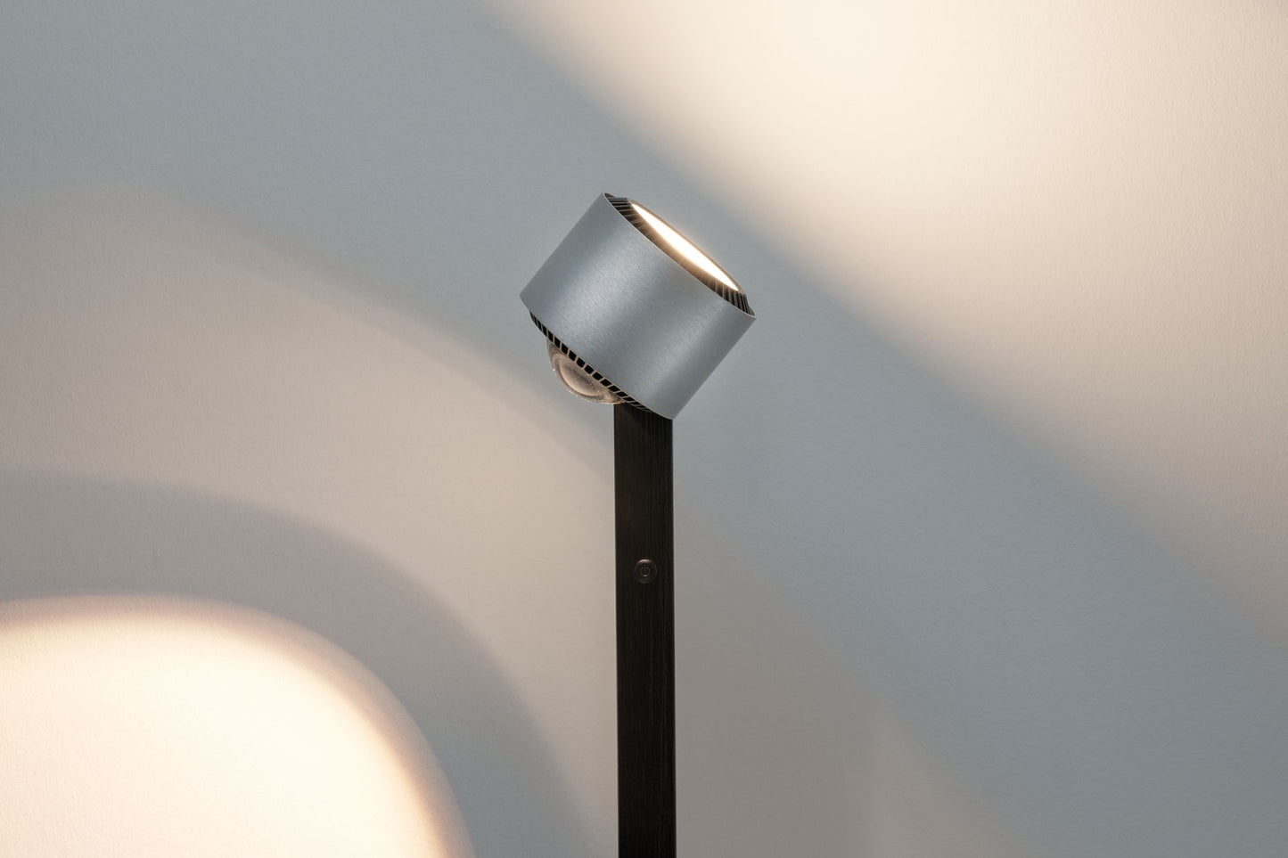 Paulmann Aldan Steh-Leseleuchte dim LED 1x15,5W Schwarz/Alu gebürstet 230V Aluminium