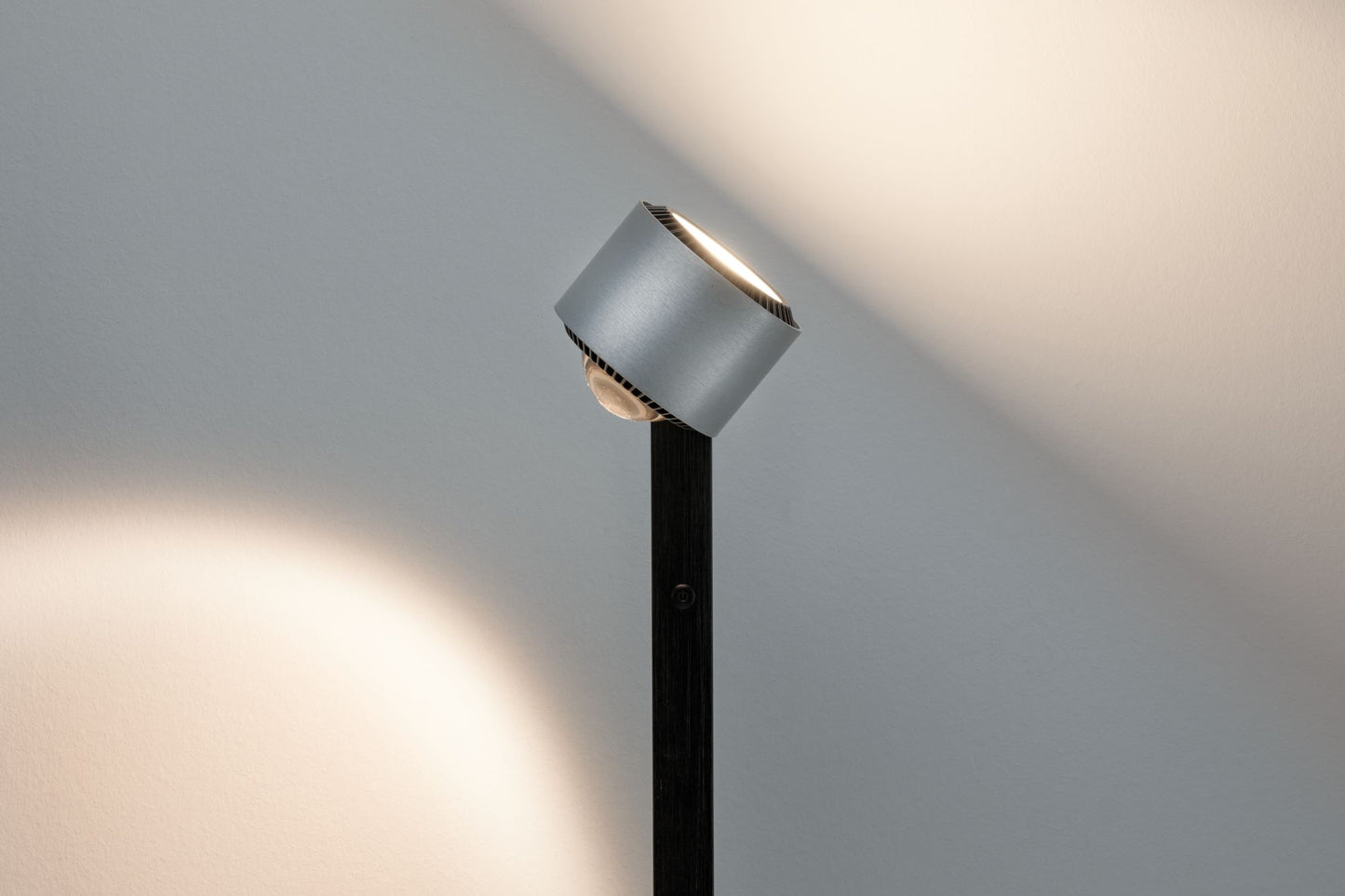 Paulmann Aldan Steh-Leseleuchte dim LED 1x15,5W Schwarz/Alu gebürstet 230V Aluminium