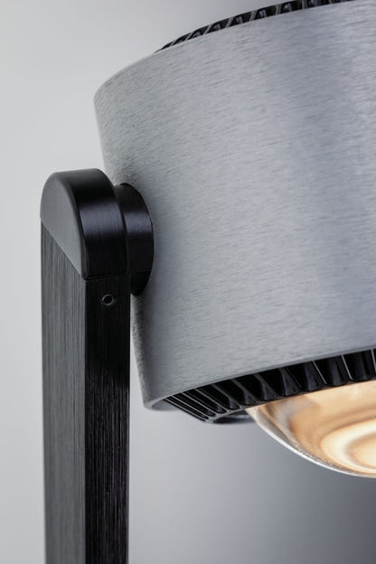Paulmann Aldan Steh-Leseleuchte dim LED 1x15,5W Schwarz/Alu gebürstet 230V Aluminium