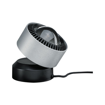 Paulmann Aldan Tischleuchte dim LED 1x3,5W Schwarz/Alu gebürstet 230V Aluminium