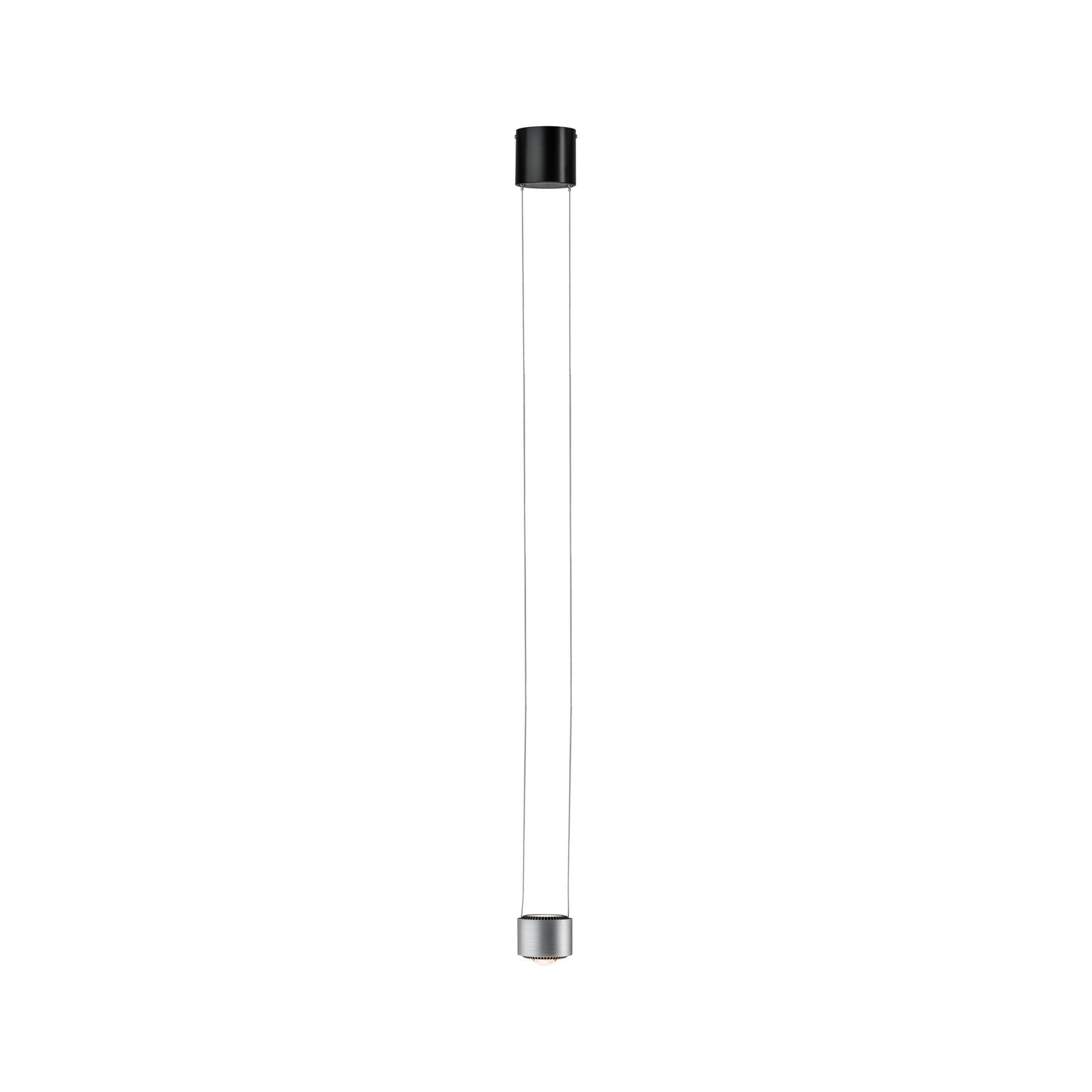 Paulmann Aldan Pendelleuchte dim LED 1x13W Schwarz/Alu gebürstet 230V Aluminium
