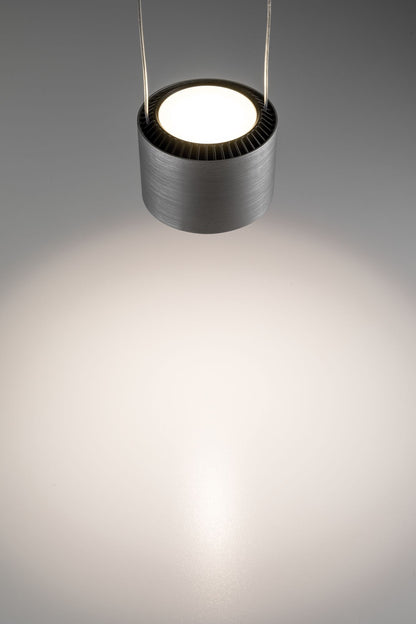 Paulmann Aldan Pendelleuchte dim LED 3x9W Schwarz/Alu gebürstet 230V Aluminium
