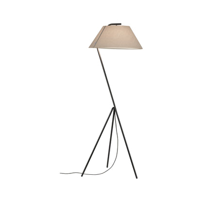 Paulmann Neordic Narve Stehleuchte max 1x60W E27 Beige/Schwarz 230V Stoff/Metall