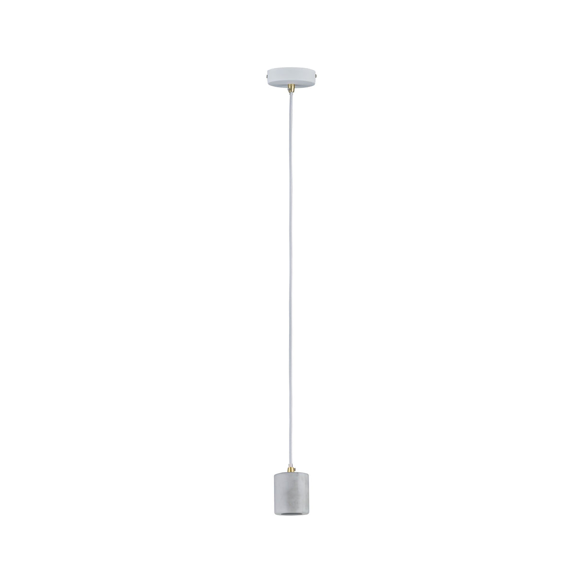 Paulmann Pendelleuchte Neordic Nordin E27 max. 1x60W Weiß/Marmor