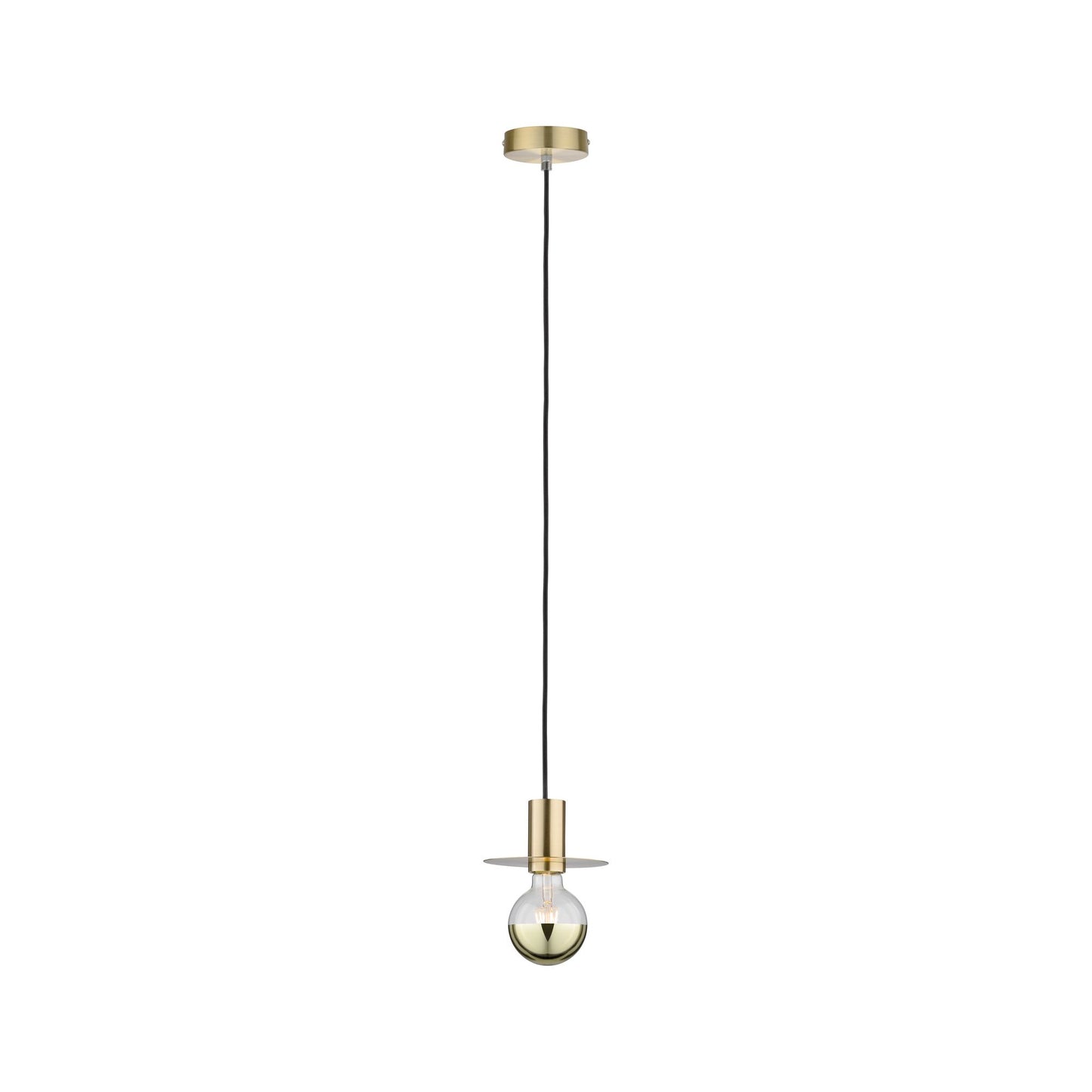 Paulmann Pendelleuchte Stian E27 max. 1x20W Messing gebürstet