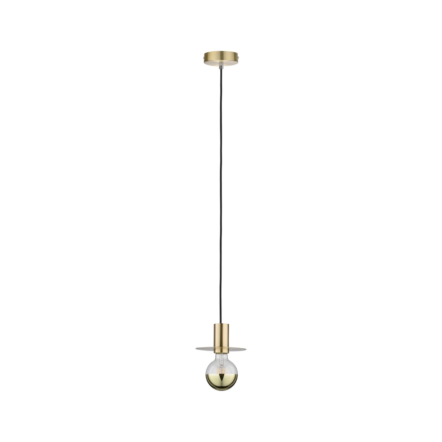 Paulmann Pendelleuchte Stian E27 max. 1x20W Messing gebürstet