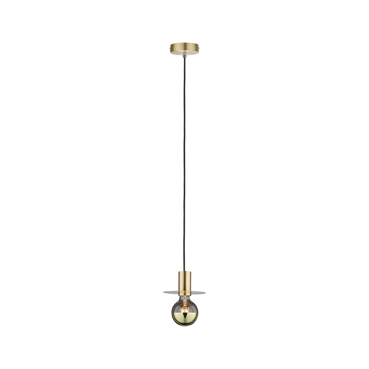 Paulmann Pendelleuchte Stian E27 max. 1x20W Messing gebürstet