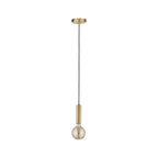 Paulmann Pendelleuchte Neordic Kine E27 max. 1x20W Messing gebürstet